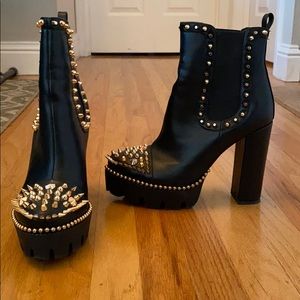 Spiked Boots